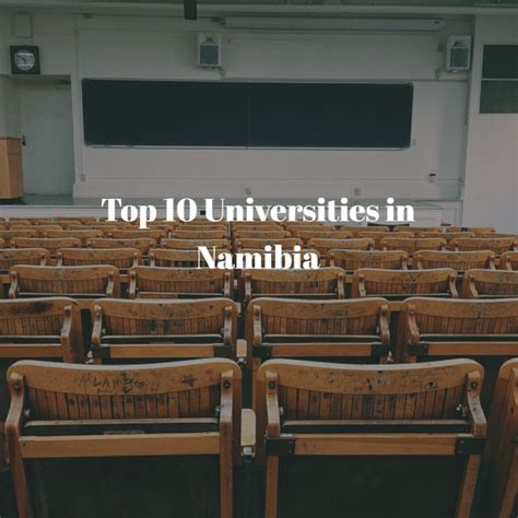 Top 8 Universities in Namibia - International Scholarships