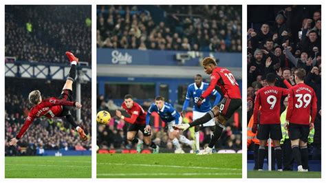 Manchester United Grab 3 Away Goals Against Everton - News Hunter Magazine