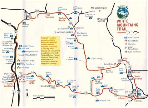 White Mountain Trail Map Pdf - protectioninternet