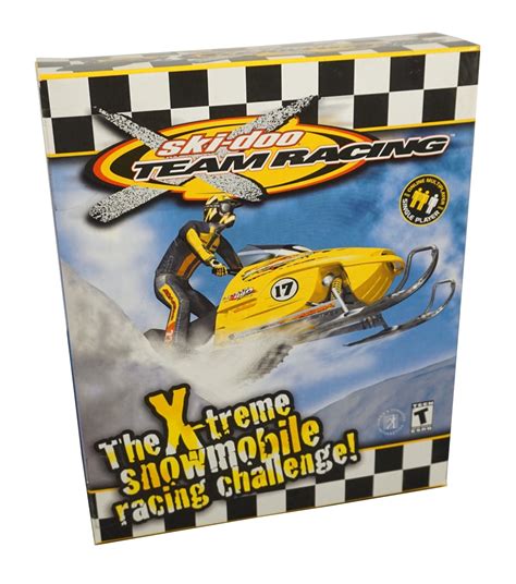 Ski-Doo Team Racing - The X-Treme Snowmobile Racing Challenge - Classic PC CDRom Race Game ...