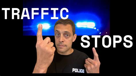 Police Traffic Stop Training - How To Do Well - YouTube