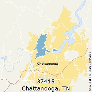 Chattanooga (zip 37415), TN