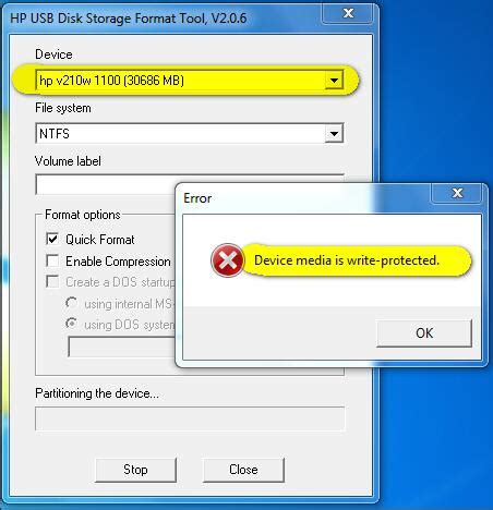 [3 Ways] Fix Device Media Write Protected HP USB Disk Format Tool