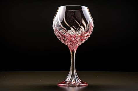 Premium AI Image | Crystal Wine Glass