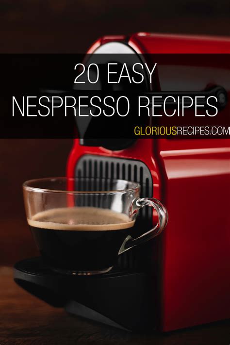 20 Easy Nespresso Recipes To Indulge In