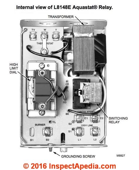 Honeywell Aquastat L8148e Wiring Diagram - Wiring Diagram