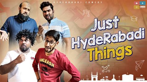 JUST HYDERABADI THINGS | Hyderabadi Comedy | Deccan Drollz - YouTube