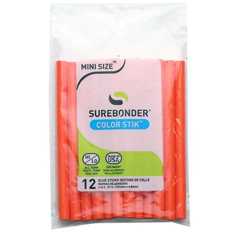 Colored Hot Glue Sticks - Surebonder