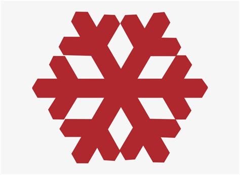 Snowflake Clip Art Red PNG Image | Transparent PNG Free Download on SeekPNG