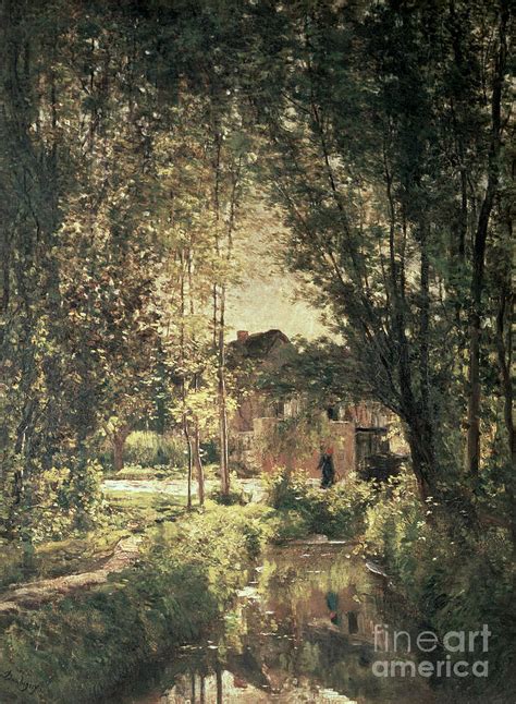 Landscape Painting by Charles Francois Daubigny - Fine Art America