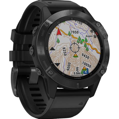 Garmin fenix 6 Multisport GPS Smartwatch 010-02158-01 B&H Photo