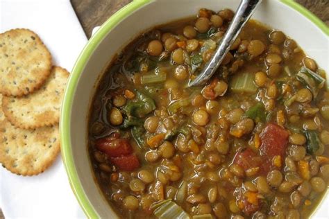 Slow Cooker Lentil Soup - Skip The Salt - Low Sodium Recipes