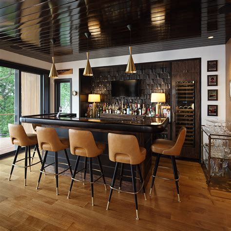 20 Glorious Contemporary Home Bar Designs You'll Go Crazy For