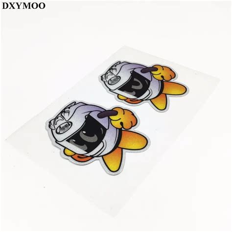 2PCS Motorcycle Helmet Visor Stickers Reflective MotoGP Racing Car Sticker Decals for Helmet-in ...