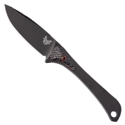 Benchmade HUNT 15200DLC Altitude Fixed Blade Knife, Black Sheath, CPM ...