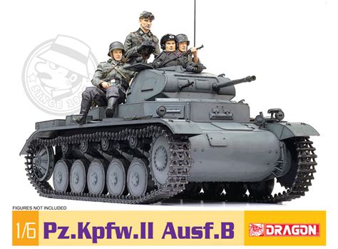 Dragon - 1/6 Model Kit - Pz.Kpfw.II Ausf.B