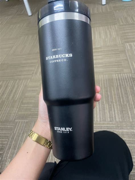 Starbucks x Stanley Tumbler oem, Furniture & Home Living, Kitchenware & Tableware, Water Bottles ...