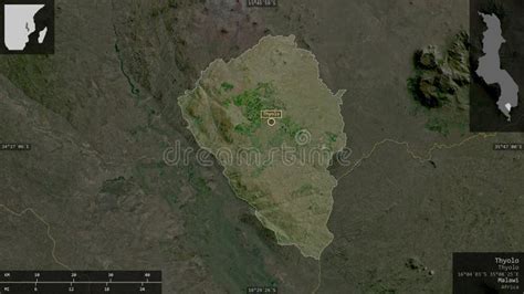 Thyolo, Malawi - Composition. Satellite Stock Illustration - Illustration of thyolo ...