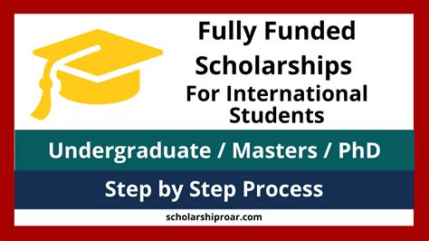 Fully Funded Scholarships 2021 (For International Students ...