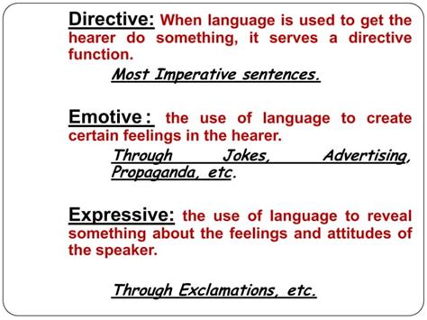 Language functions and notions