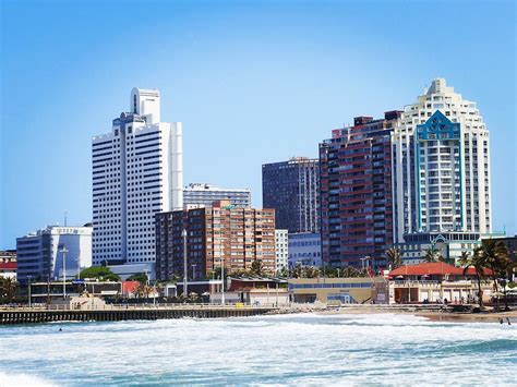 Durban Skyline from Bay of Plenty Photograph by Jeremy Hayden - Fine Art America