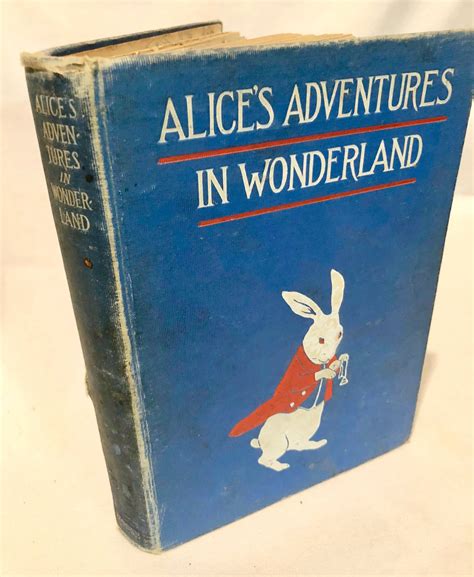 Alices Adventures in Wonderland, First Edition Copyright 1907 by Lewis ...