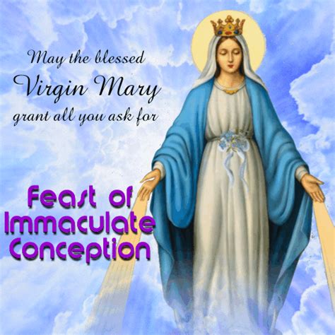 My Imaculate Conception Ecard! Free Feast of the Immaculate Conception ...