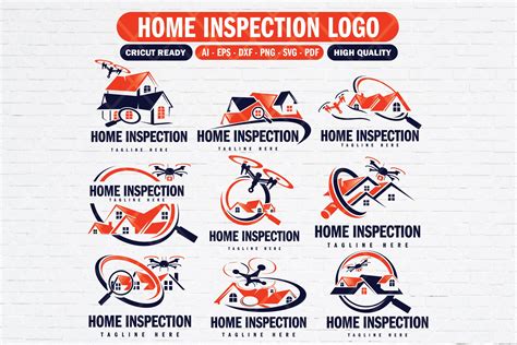 Home Inspection Logo Set - Design Cuts