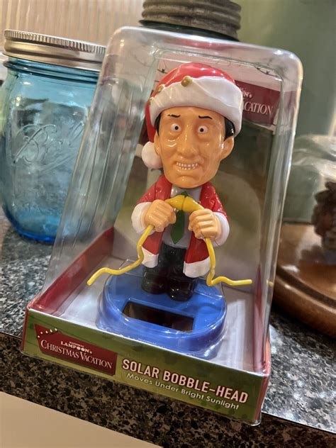 National Lampoons Christmas Vacation Clark Griswold Solar Bobble Head ...