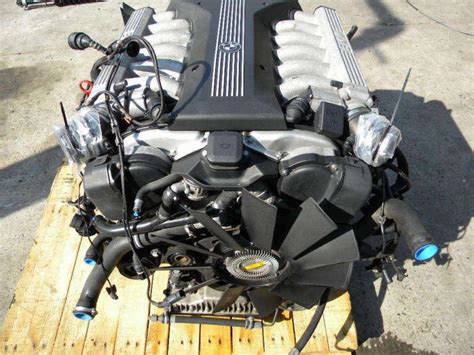 Purchase 98 BMW E38 750il 750 V12 engine motor runs great video inside ...