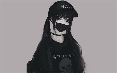 31+ Tomboy Hoodie Anime Girl With Black Hair