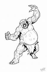 Free Printable Coloring Pages Ogre  LibbyilLambert sketch template