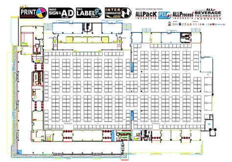 ALLPRINT INDONESIA | Exhibition Floor Plan