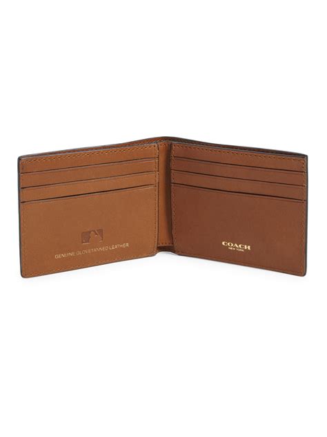 Coach Leather Brown Wallets For Men For Sale | IUCN Water