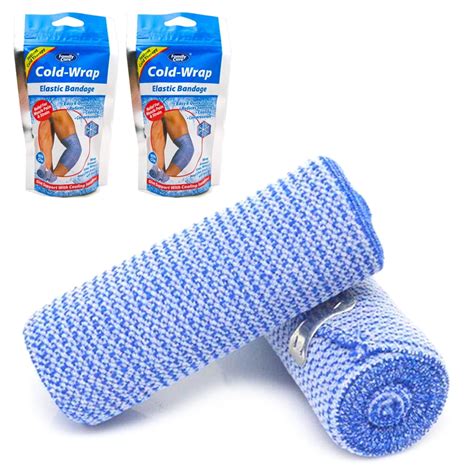 2X Ice Wrap Cold Elastic Bandage Muscle Pain Relief Knee Wrist Ankle Compression - Walmart.com