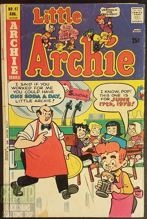 Little Archie 97 1975 Comic Book | Etsy | Comics, Archie comics characters, Comic book superheroes