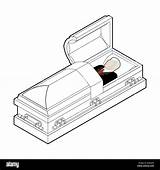 Casket Drawing Patents Sketch Coloring Page sketch template