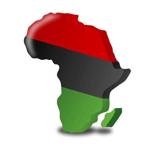 The Pan-African flag vector graphics | Free SVG