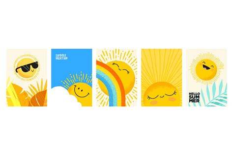 Summer Vector Illustrations - Design Cuts