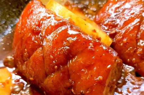 Easy Pork Belly Hamonado Recipe - Yummy Kitchen