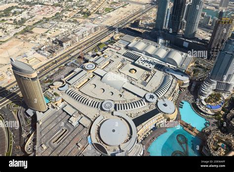 The Dubai Mall, the largest shopping mall in the world, located in ...