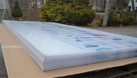 Polycarbonate Panels Greenhouse Cover 8mm – Clear 48″” x 96″ (Pack Of ...