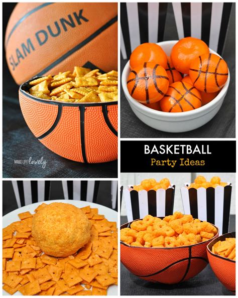 24 Best Basketball Party Food Ideas - Home, Family, Style and Art Ideas