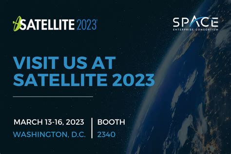 Visit Our SpEC Team at SATELLITE 2023 - NSTXL