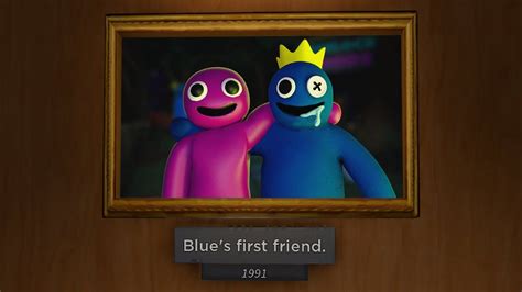 Pin on Hermana de blue de raimbow Friends game roblox