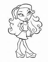 Free Printable Bratz Coloring Pages For Kids sketch template