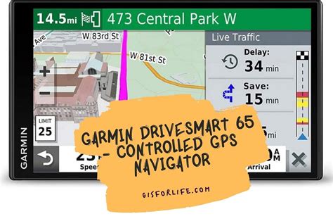 Garmin Drivesmart 65 Review - Best Controlled GPS Navigator | GIS for LIfe