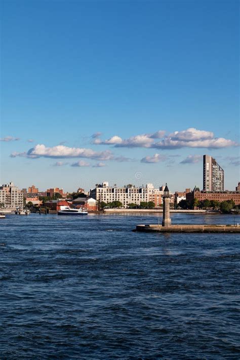 Blackwell Island Lighthouse Stock Photo - Image of lighthouse ...