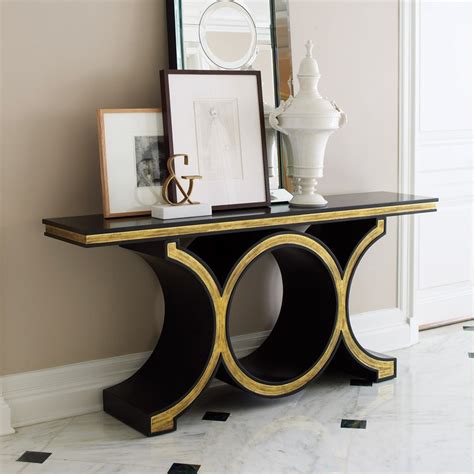 15 contemporary console tables in celebrities' living room sets