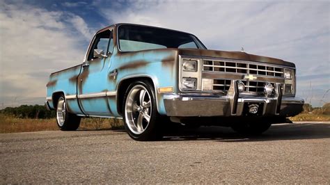 Slammed Silverado Squarebody C10 Chevy Hot Rat Street Rod Hotrod Patina | Images and Photos finder